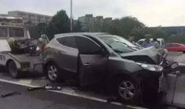 郑州爆料车祸新闻视频,多车连环相撞！